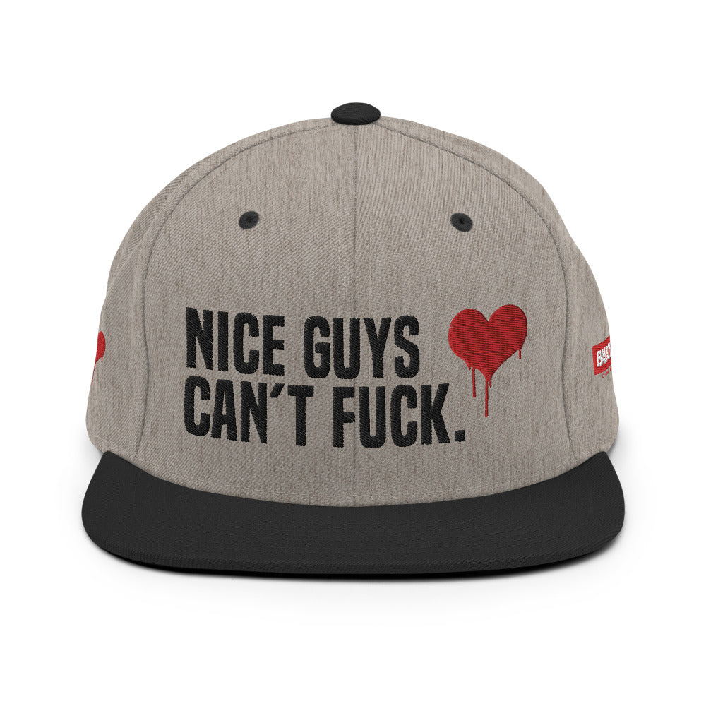 BAUCHFLEISCH! NICE GUYS CAN´T FUCK. Snapback Hat